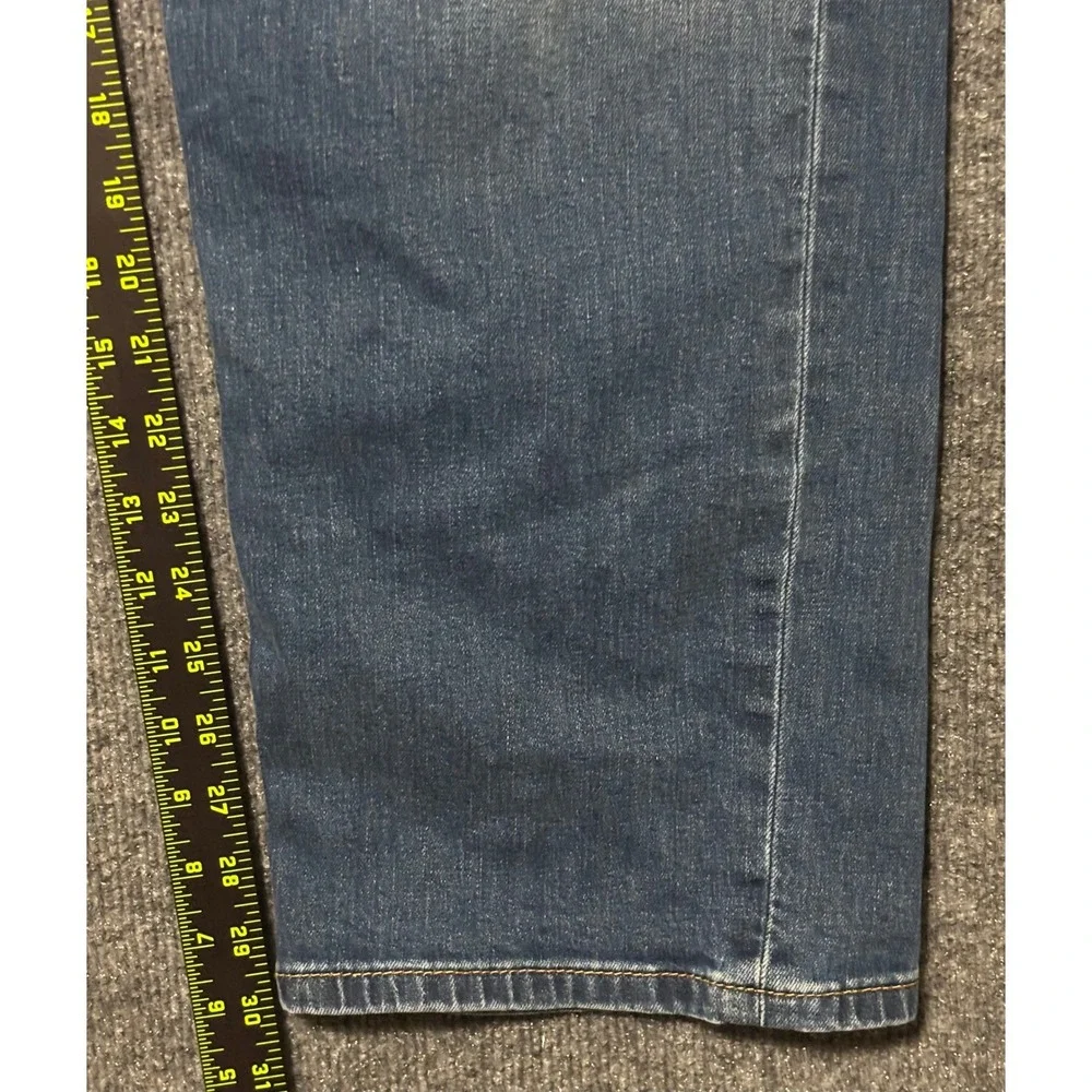 Levi's 514 Jeans Men's 38x32 Straight Fit Blue Denim Medium Wash